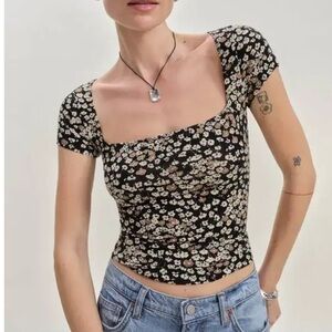 Reformation Bardot Knit Top - Juno NWT